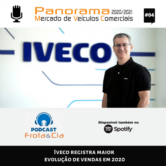 O novo presidente da Iveco no Brasil, Márcio Querichelli, conta como a empresa conseguiu a maior evolução de vendas no mercado brasileiro de veículos comerciais em 2020 e os planos para 2021, em entrevista à Multiplataforma Frota&Cia.