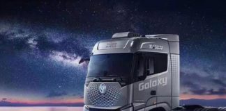 A Foton Motor Group lança novo caminhão pesado em cerimônia online na última sexta (02). O caminhão Galaxy pertence à linha Auman.