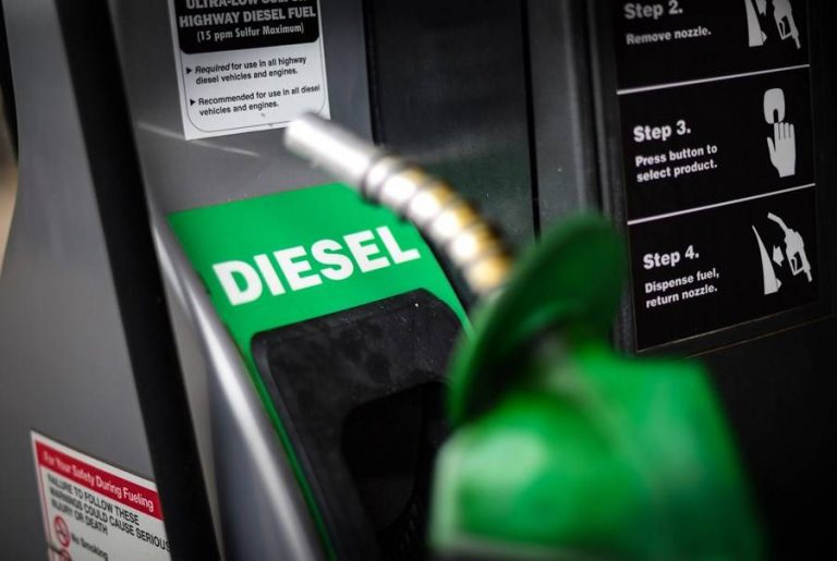 Diesel comum fecha maio 3,96% mais caro